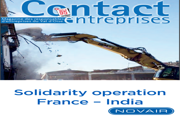 Operación solidaria Francia - India: Generadores de oxígeno NOVAIR para los hospitales indios
